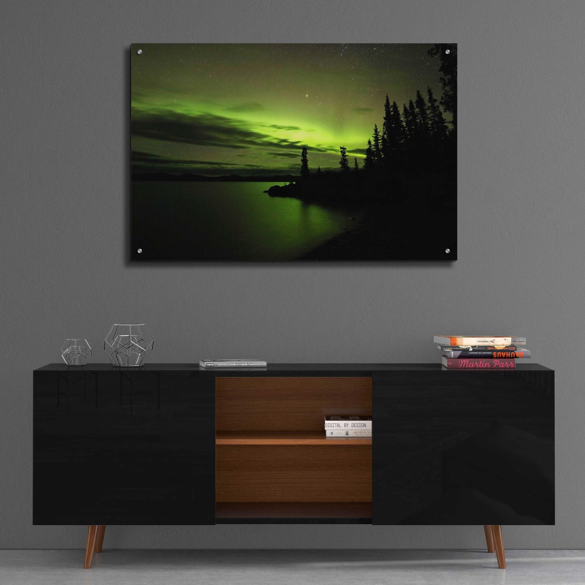 Epic Art 'Northern Lights 4' by Epic Portfolio, Acrylic Glass Wall Art,36x24