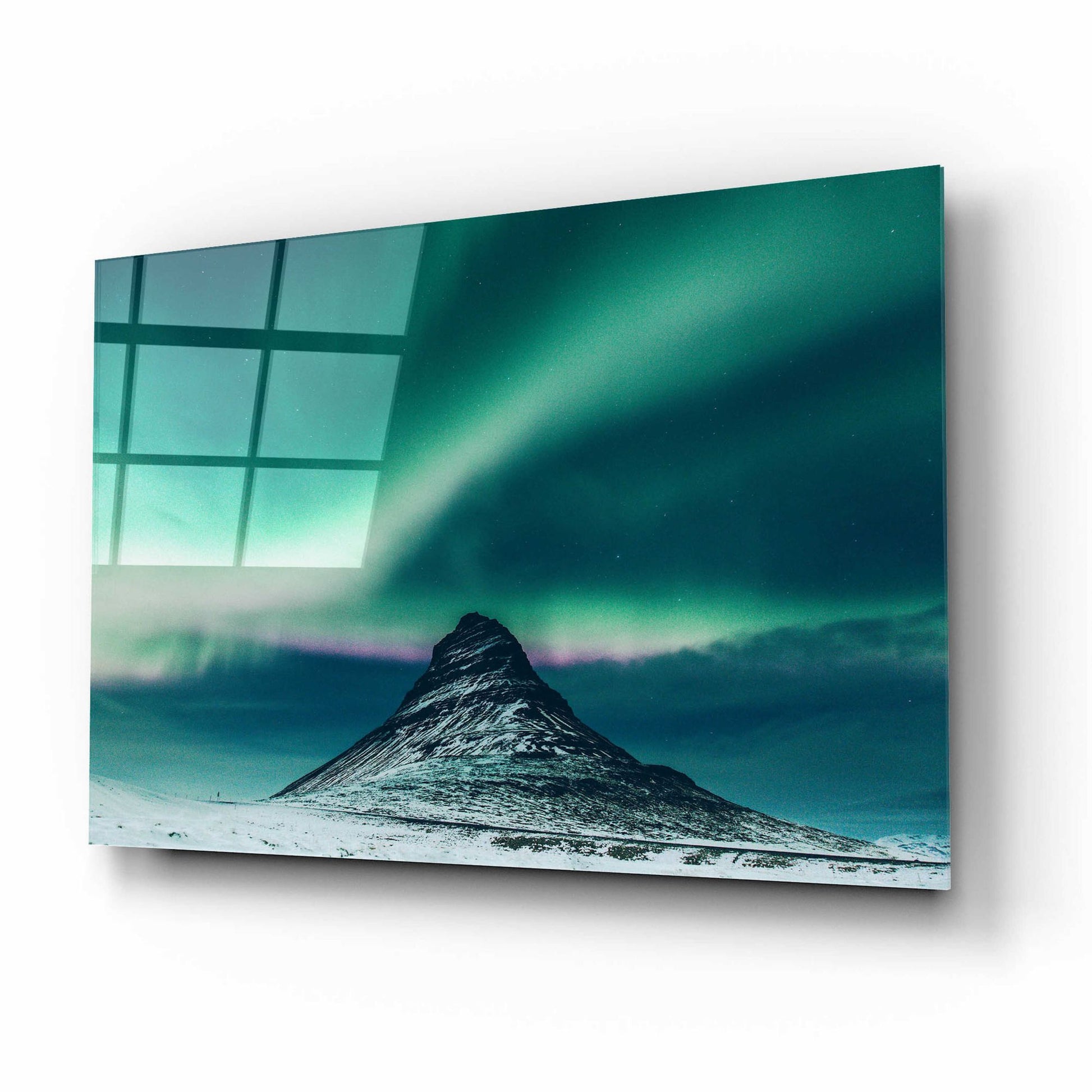 Epic Art 'Northern Lights 5' by Epic Portfolio, Acrylic Glass Wall Art,16x12