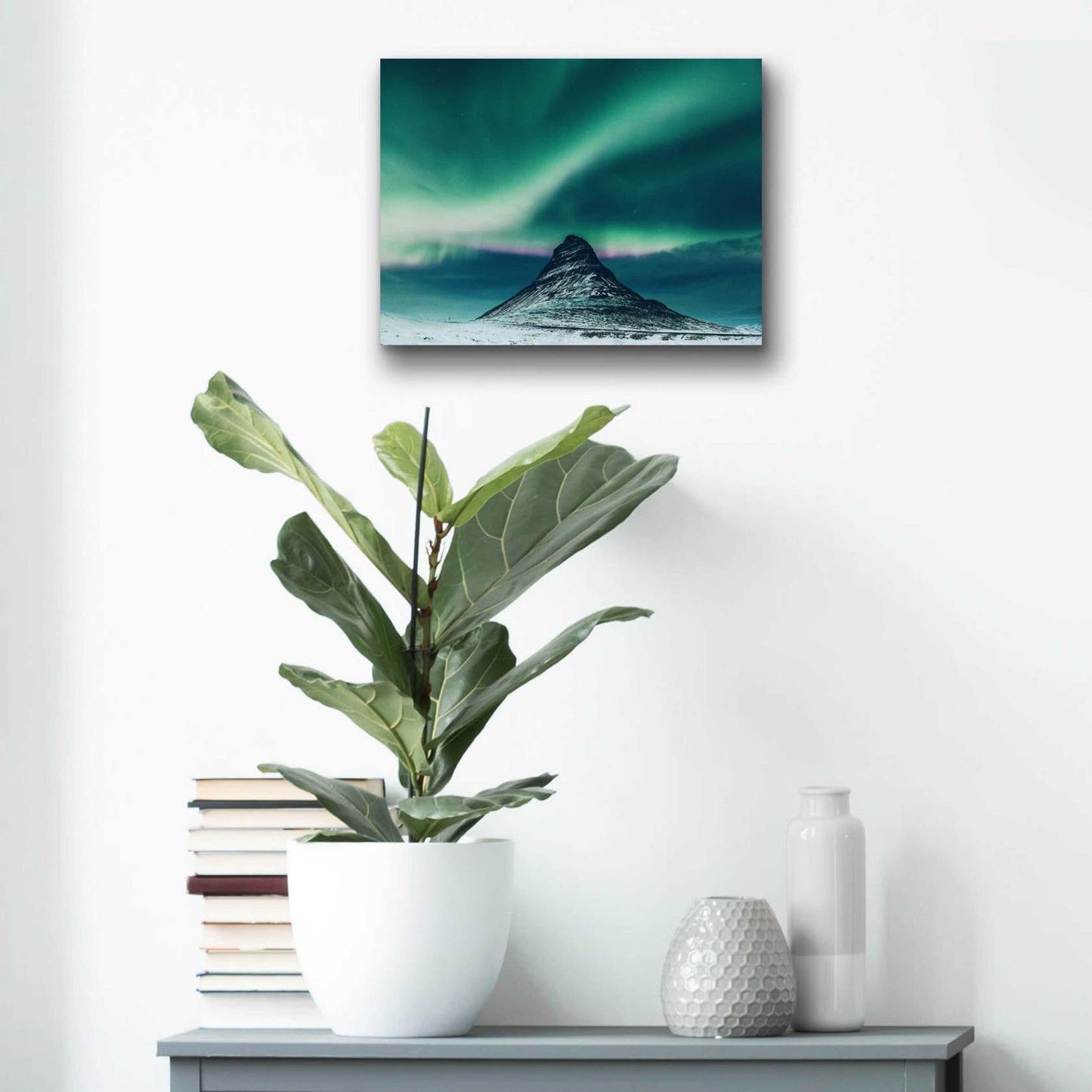 Epic Art 'Northern Lights 5' by Epic Portfolio, Acrylic Glass Wall Art,16x12