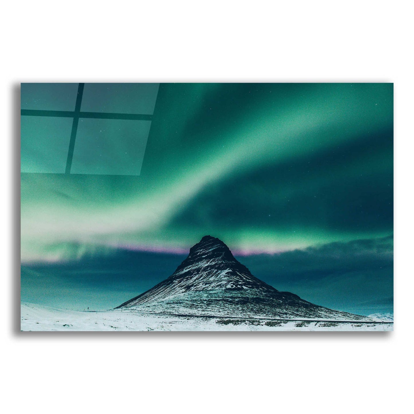 Epic Art 'Northern Lights 5' by Epic Portfolio, Acrylic Glass Wall Art,16x12