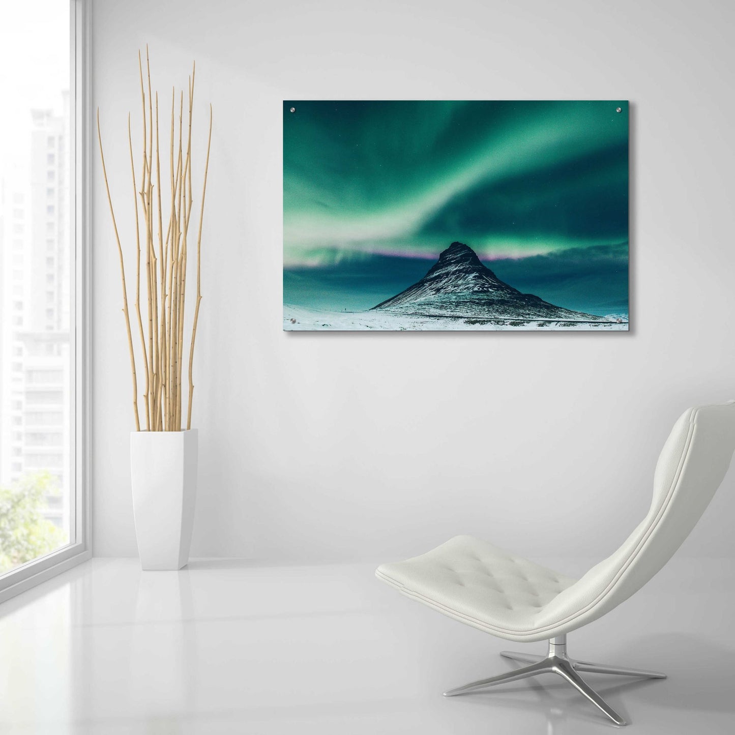 Epic Art 'Northern Lights 5' by Epic Portfolio, Acrylic Glass Wall Art,36x24