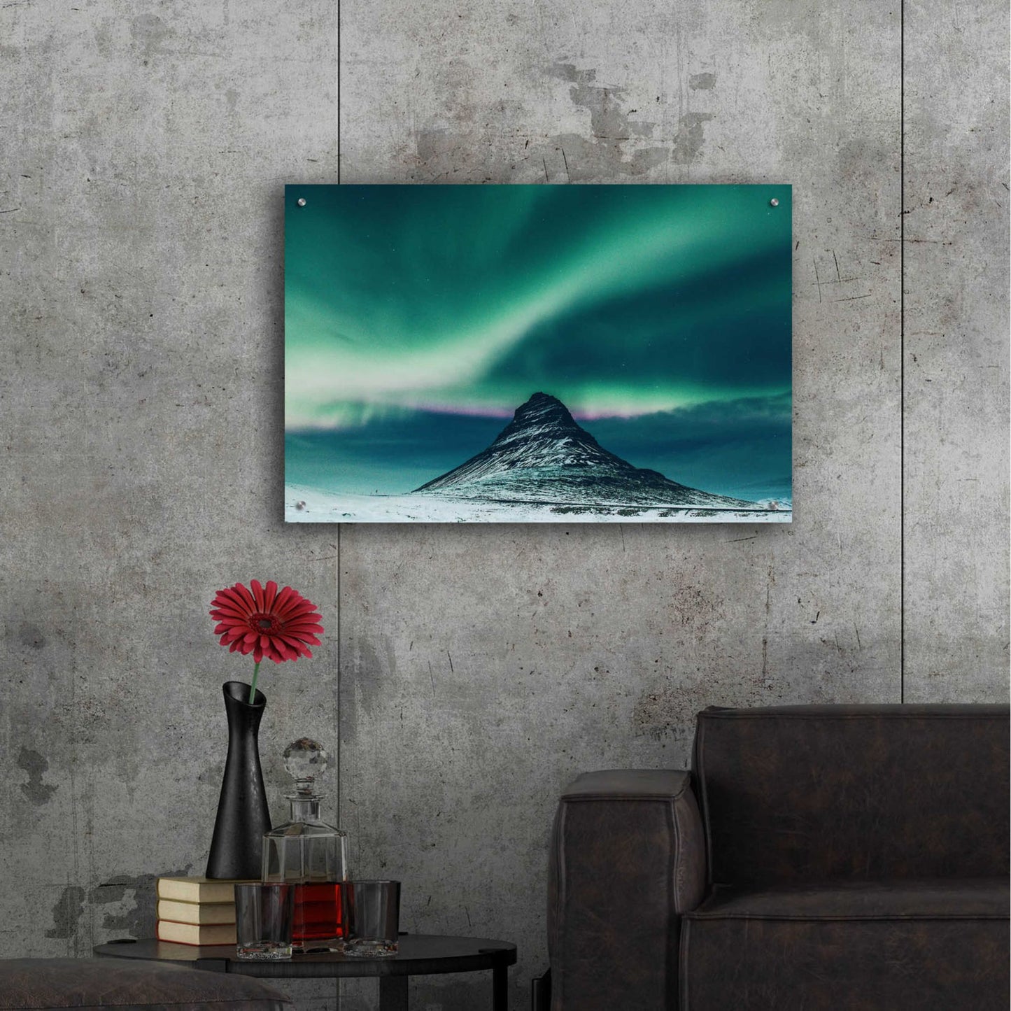 Epic Art 'Northern Lights 5' by Epic Portfolio, Acrylic Glass Wall Art,36x24