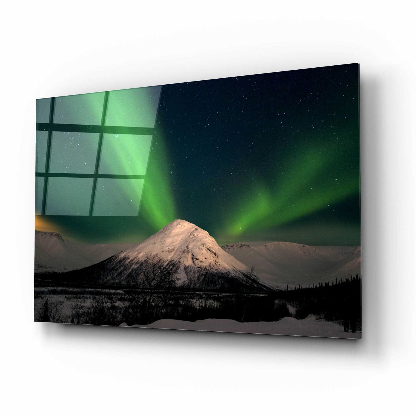 Epic Art 'Northern Lights 7' by Epic Portfolio, Acrylic Glass Wall Art,16x12