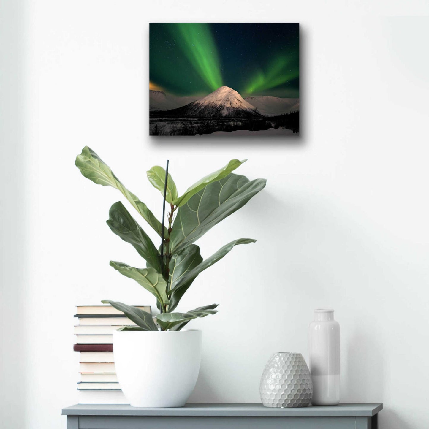 Epic Art 'Northern Lights 7' by Epic Portfolio, Acrylic Glass Wall Art,16x12