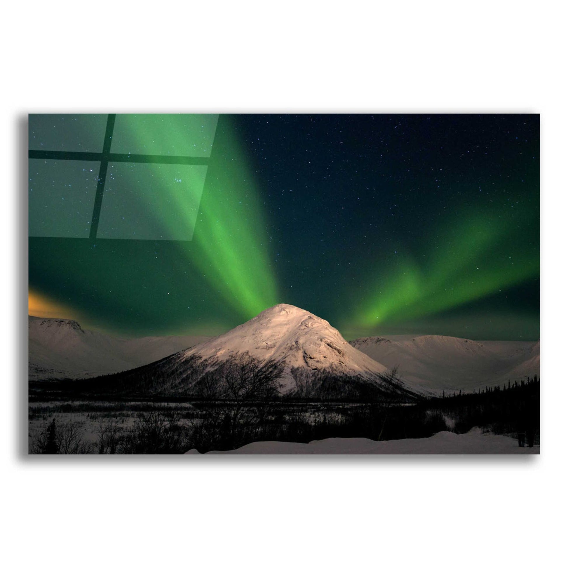 Epic Art 'Northern Lights 7' by Epic Portfolio, Acrylic Glass Wall Art,16x12