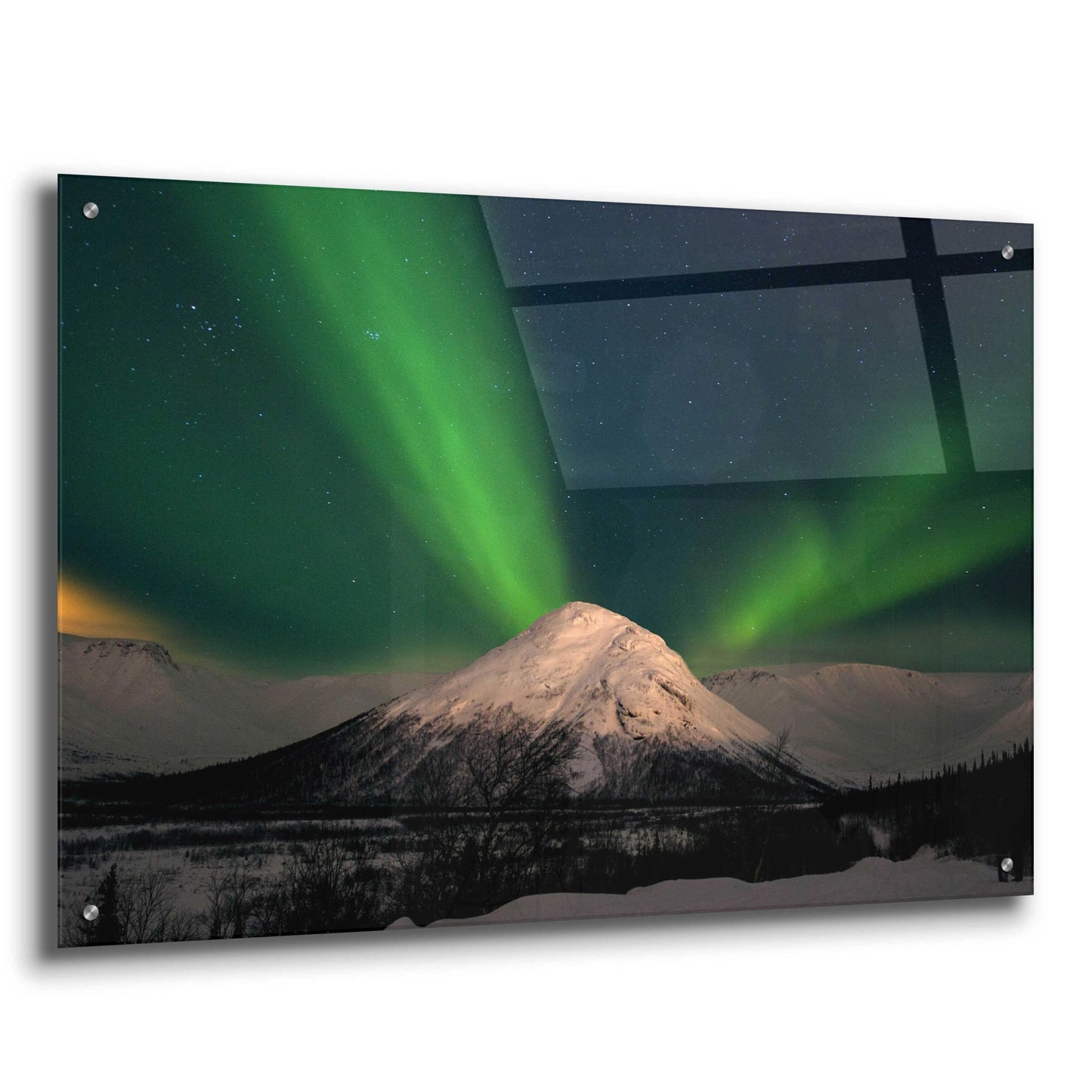 Epic Art 'Northern Lights 7' by Epic Portfolio, Acrylic Glass Wall Art,36x24