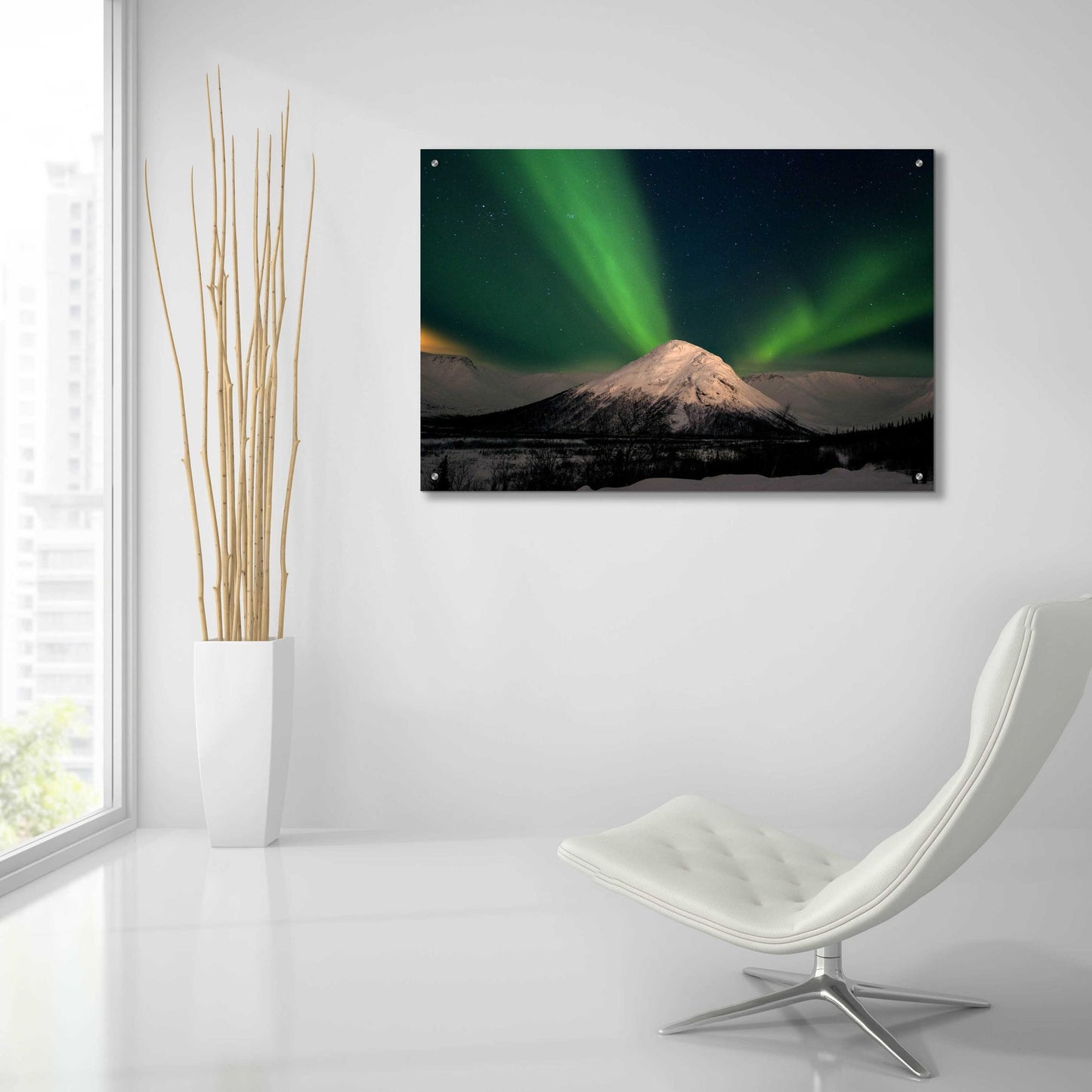 Epic Art 'Northern Lights 7' by Epic Portfolio, Acrylic Glass Wall Art,36x24