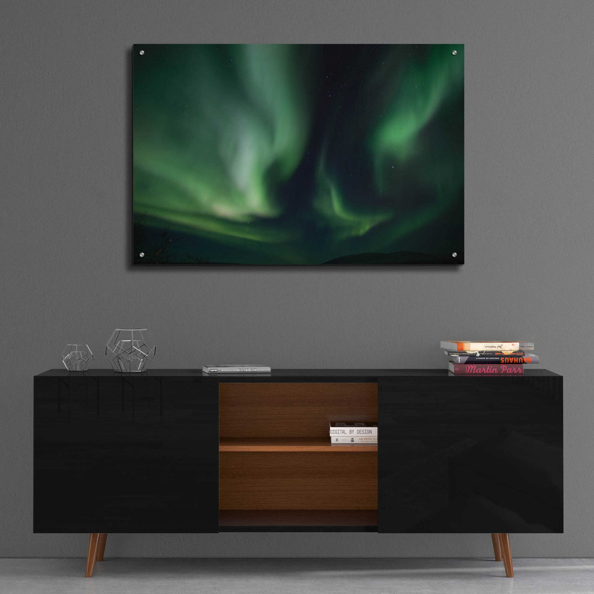 Epic Art 'Northern Lights 8' by Epic Portfolio, Acrylic Glass Wall Art,36x24