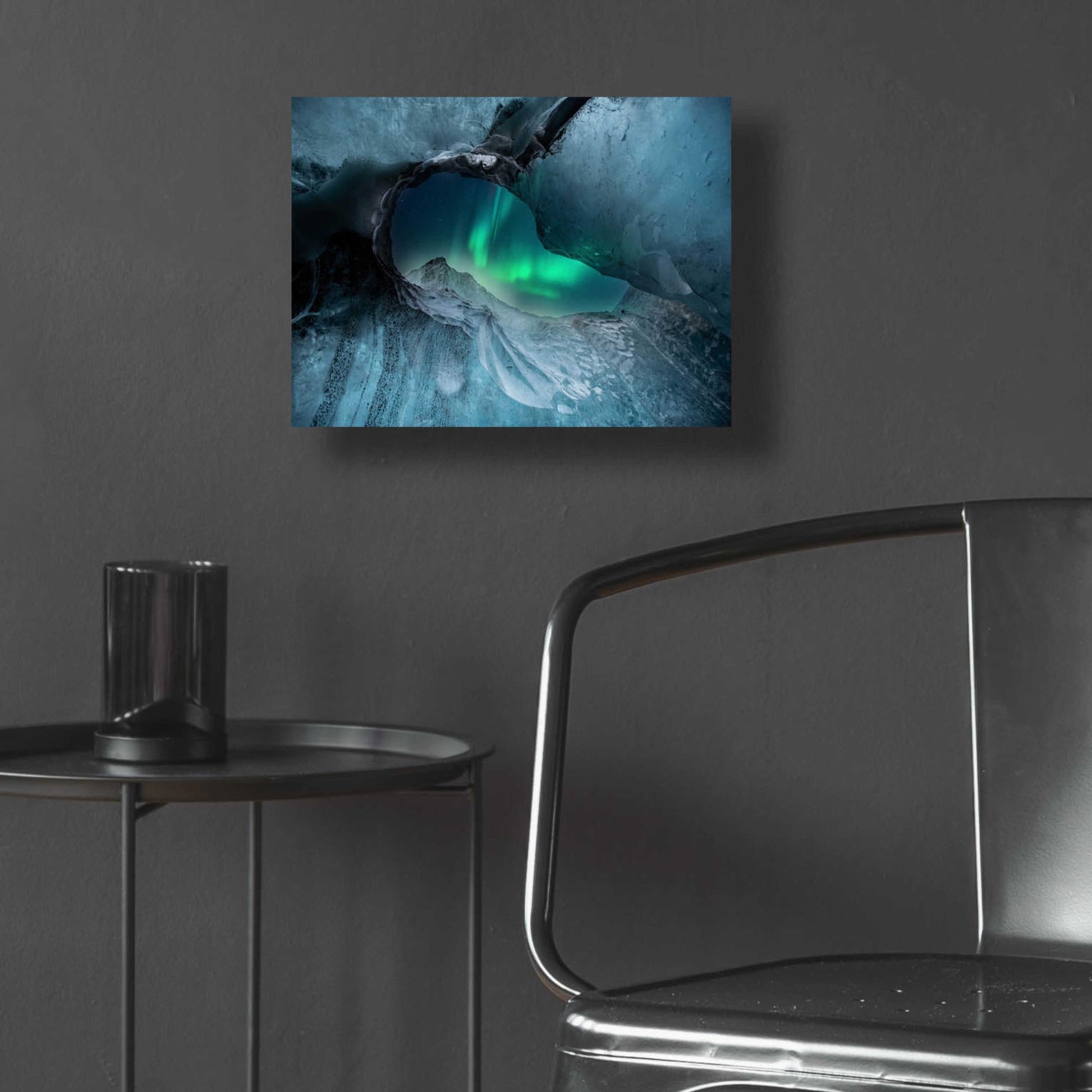 Epic Art 'Northern Lights Aurora Borealis 1' by Epic Portfolio, Acrylic Glass Wall Art,16x12