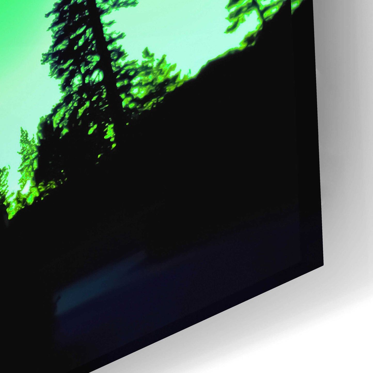 Epic Art 'Northern Lights Aurora Borealis 2' by Epic Portfolio, Acrylic Glass Wall Art,24x16