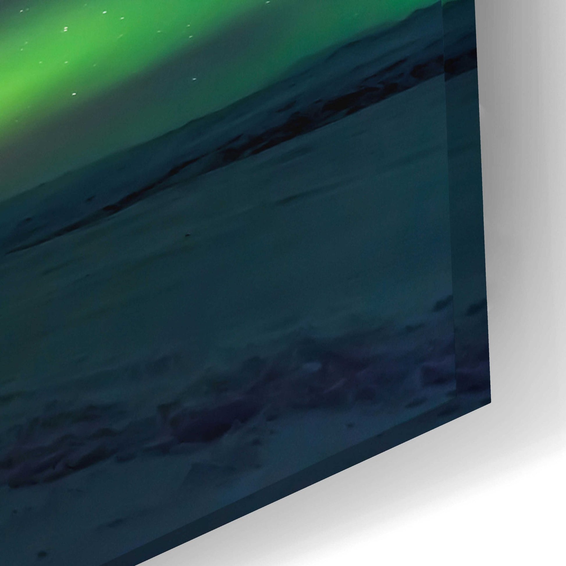 Epic Art 'Northern Lights Aurora Borealis 3' by Epic Portfolio, Acrylic Glass Wall Art,24x16