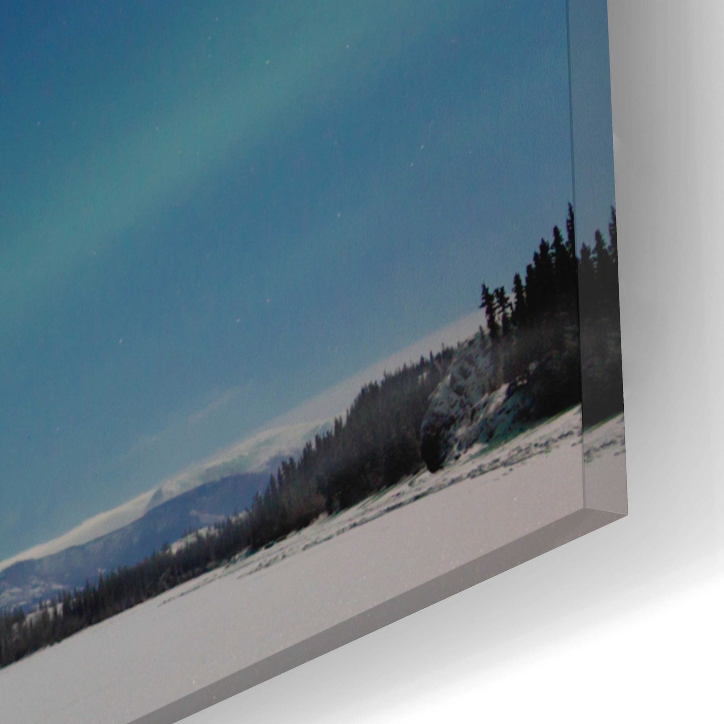 Epic Art 'Spectacular Aurora Borealis Northern Lights' by Epic Portfolio, Acrylic Glass Wall Art,16x12