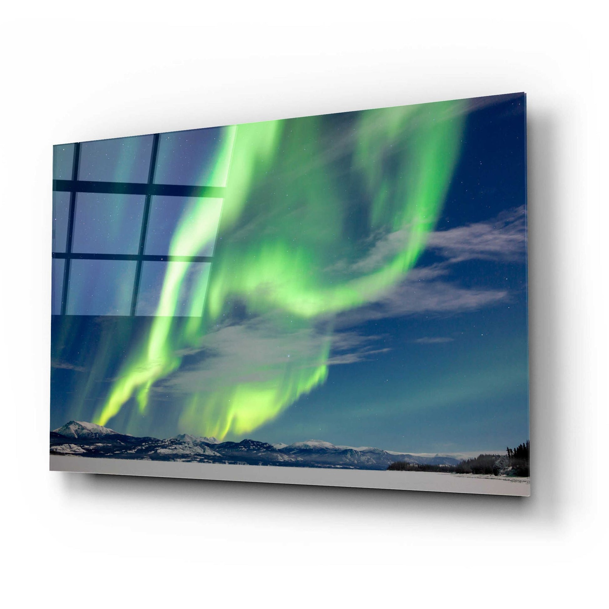 Epic Art 'Spectacular Aurora Borealis Northern Lights' by Epic Portfolio, Acrylic Glass Wall Art,24x16