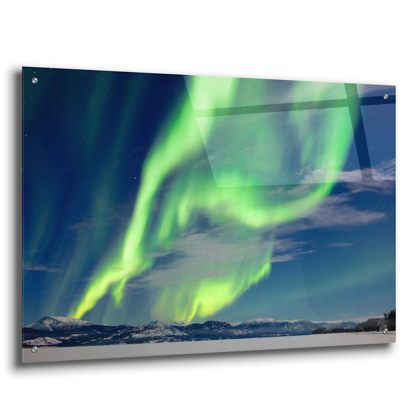 Epic Art 'Spectacular Aurora Borealis Northern Lights' by Epic Portfolio, Acrylic Glass Wall Art,36x24