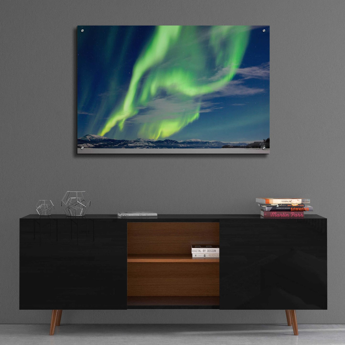 Epic Art 'Spectacular Aurora Borealis Northern Lights' by Epic Portfolio, Acrylic Glass Wall Art,36x24