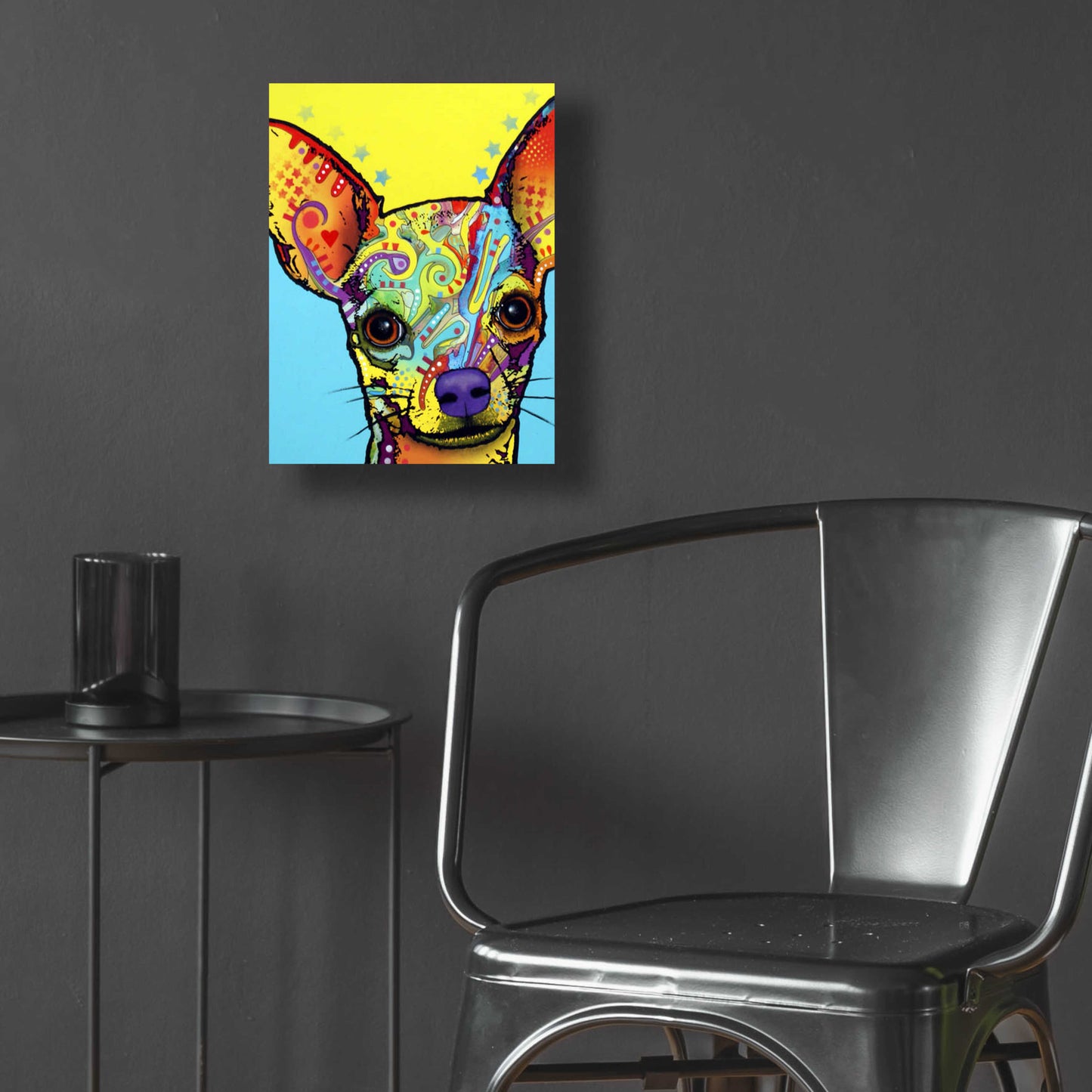 Epic Art 'Chihuahua I' by Dean Russo, Acrylic Glass Wall Art,12x16