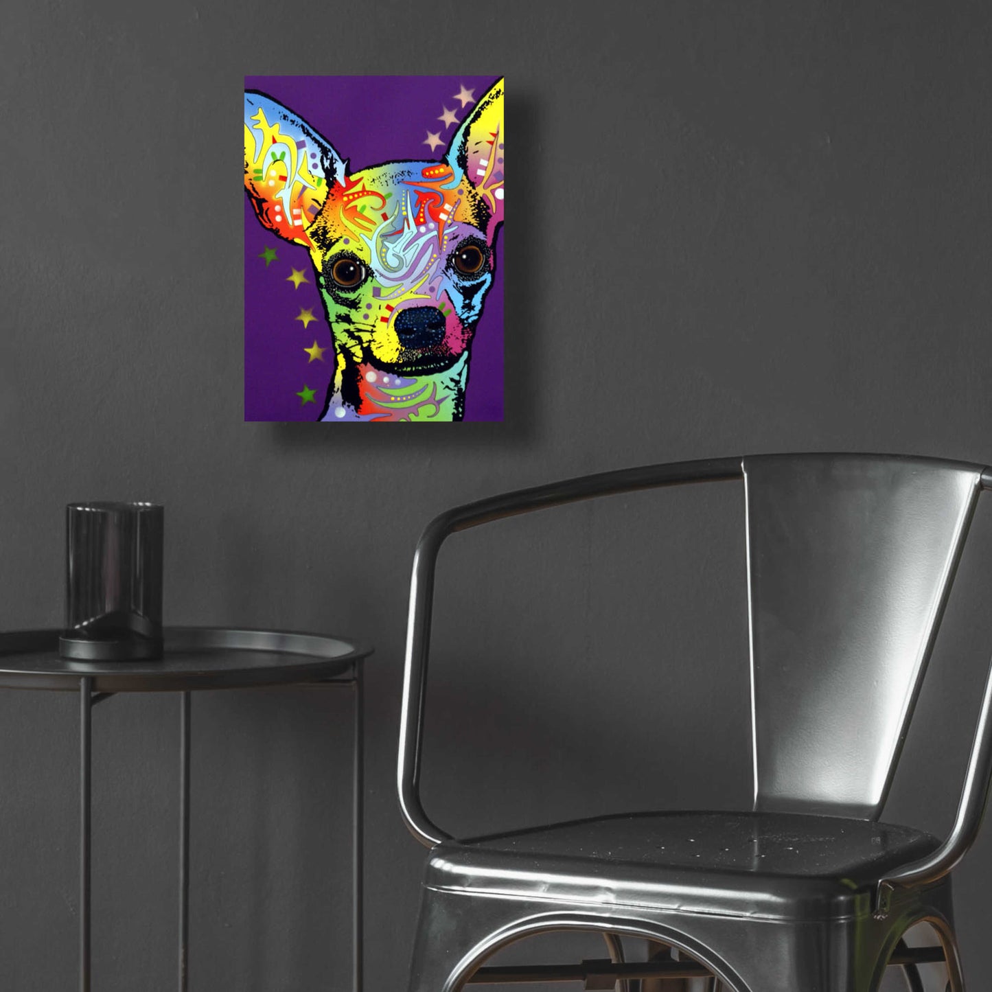 Epic Art 'Chihuahua Ii' by Dean Russo, Acrylic Glass Wall Art,12x16