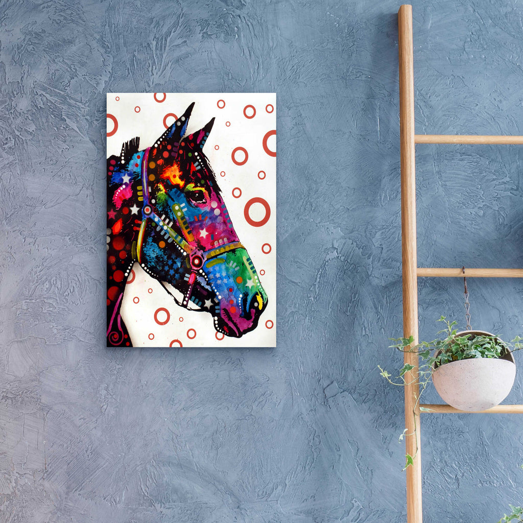 Epic Art 'Horse 1' by Dean Russo, Acrylic Glass Wall Art,16x24