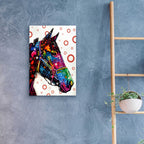 Epic Art 'Horse 1' by Dean Russo, Acrylic Glass Wall Art,16x24