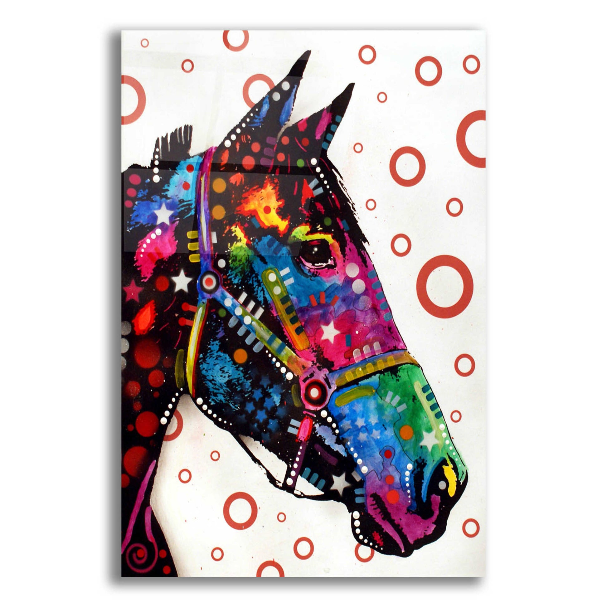 Epic Art 'Horse 1' by Dean Russo, Acrylic Glass Wall Art