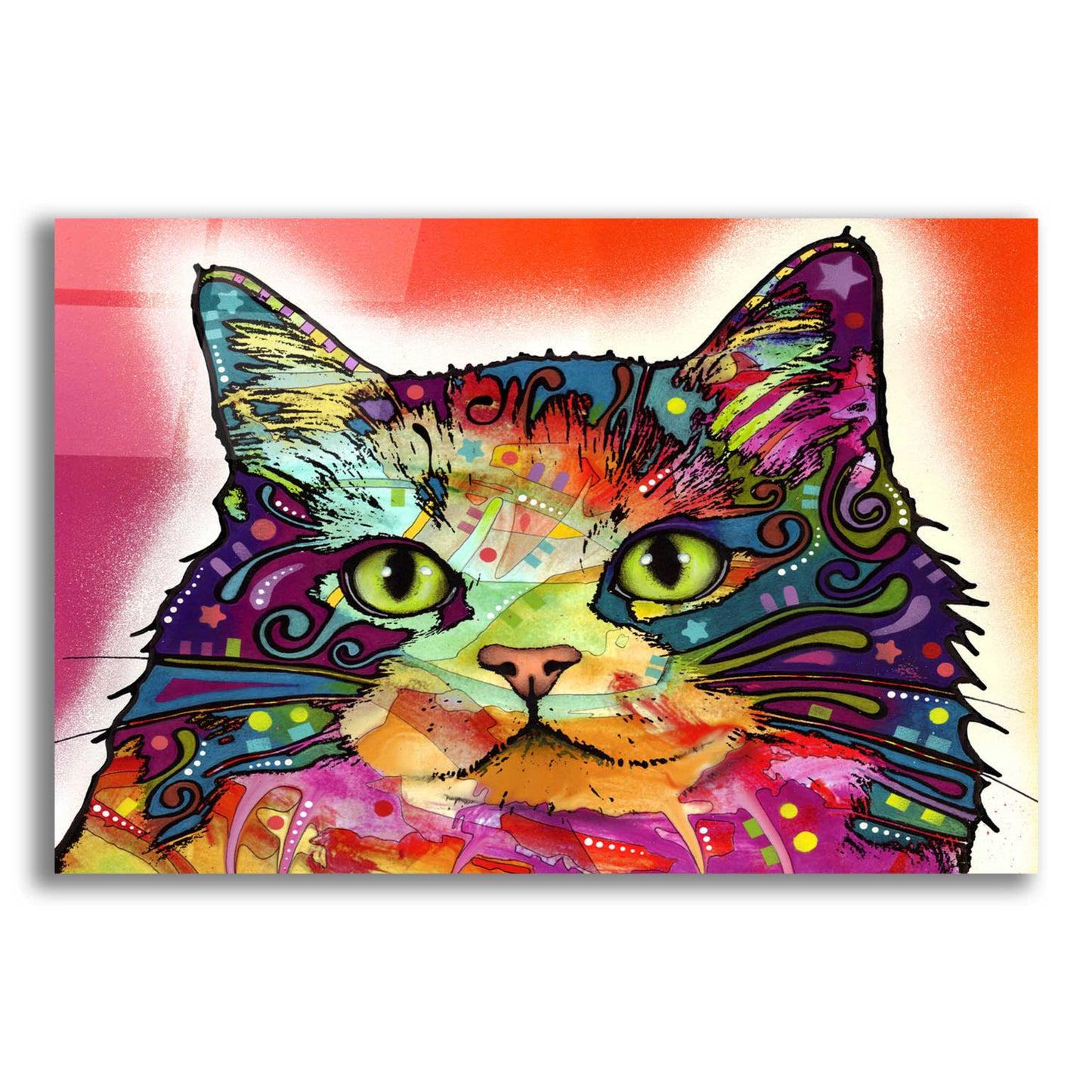 Epic Art 'Ragamuffin' by Dean Russo, Acrylic Glass Wall Art,24x16