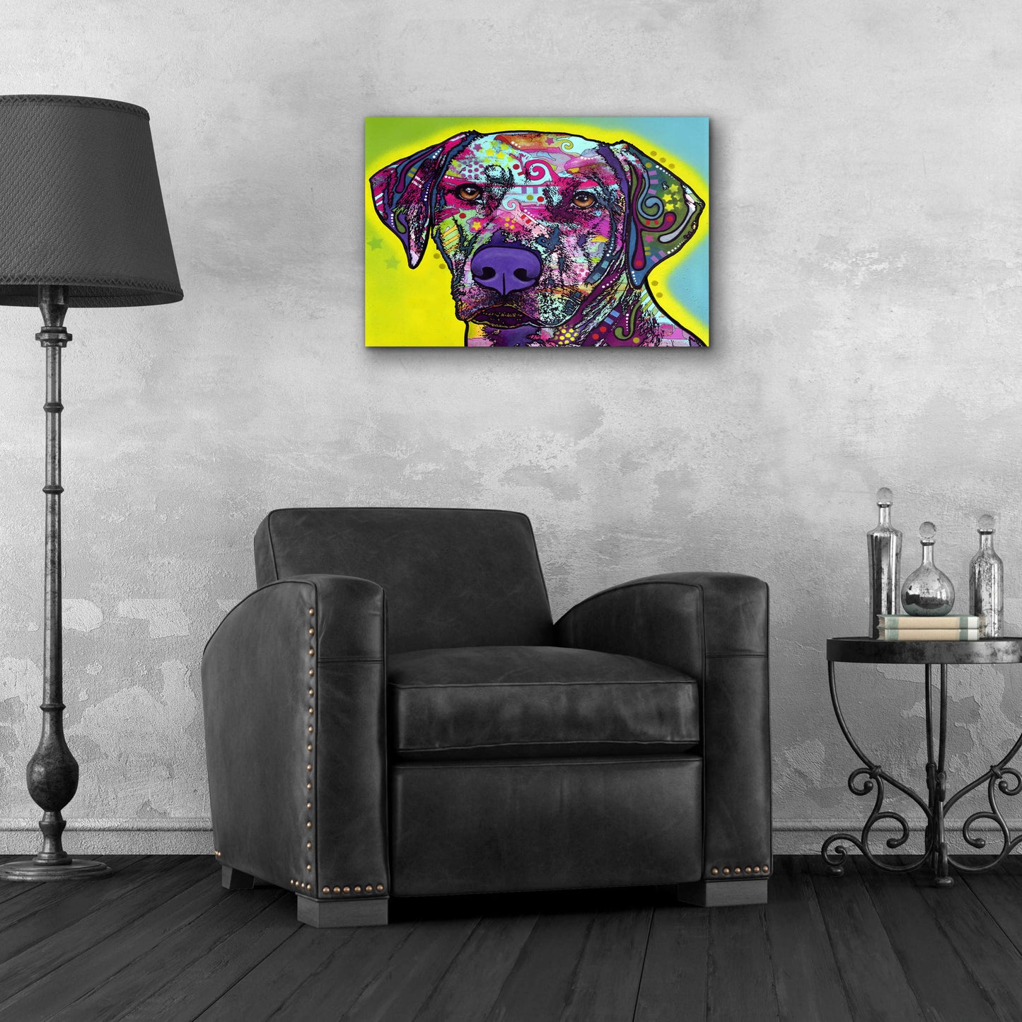 Epic Art 'Rhodesian Ridgeback' by Dean Russo, Acrylic Glass Wall Art,24x16