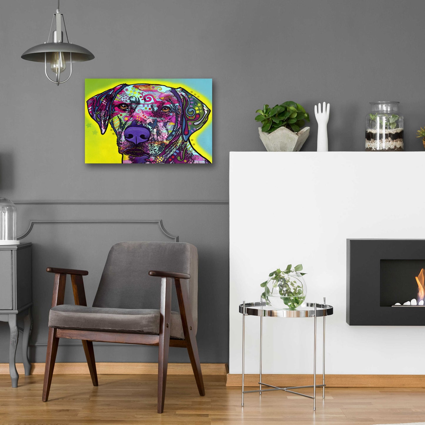 Epic Art 'Rhodesian Ridgeback' by Dean Russo, Acrylic Glass Wall Art,24x16