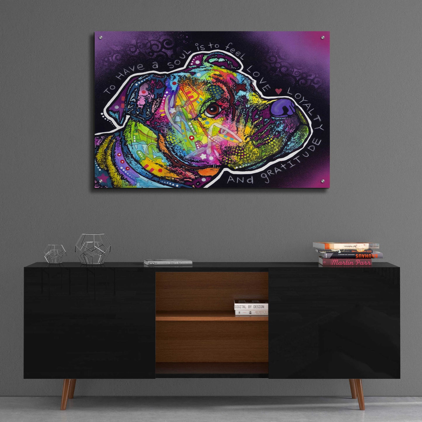 Epic Art 'Soul' by Dean Russo, Acrylic Glass Wall Art,36x24