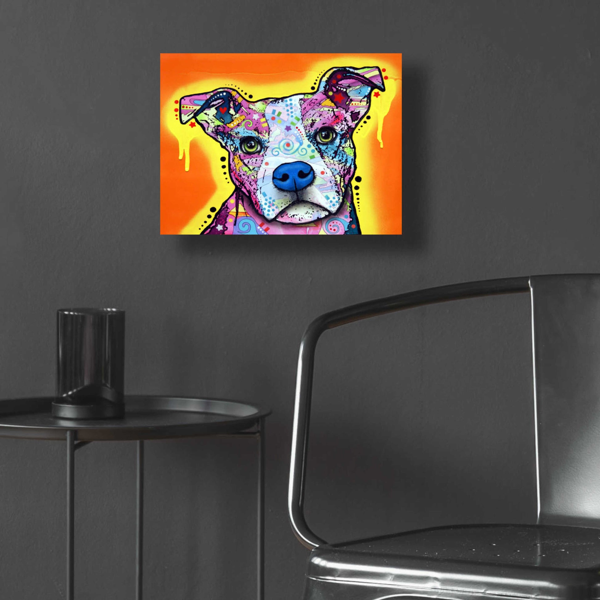 Epic Art 'A Serious Pit' by Dean Russo, Acrylic Glass Wall Art,16x12