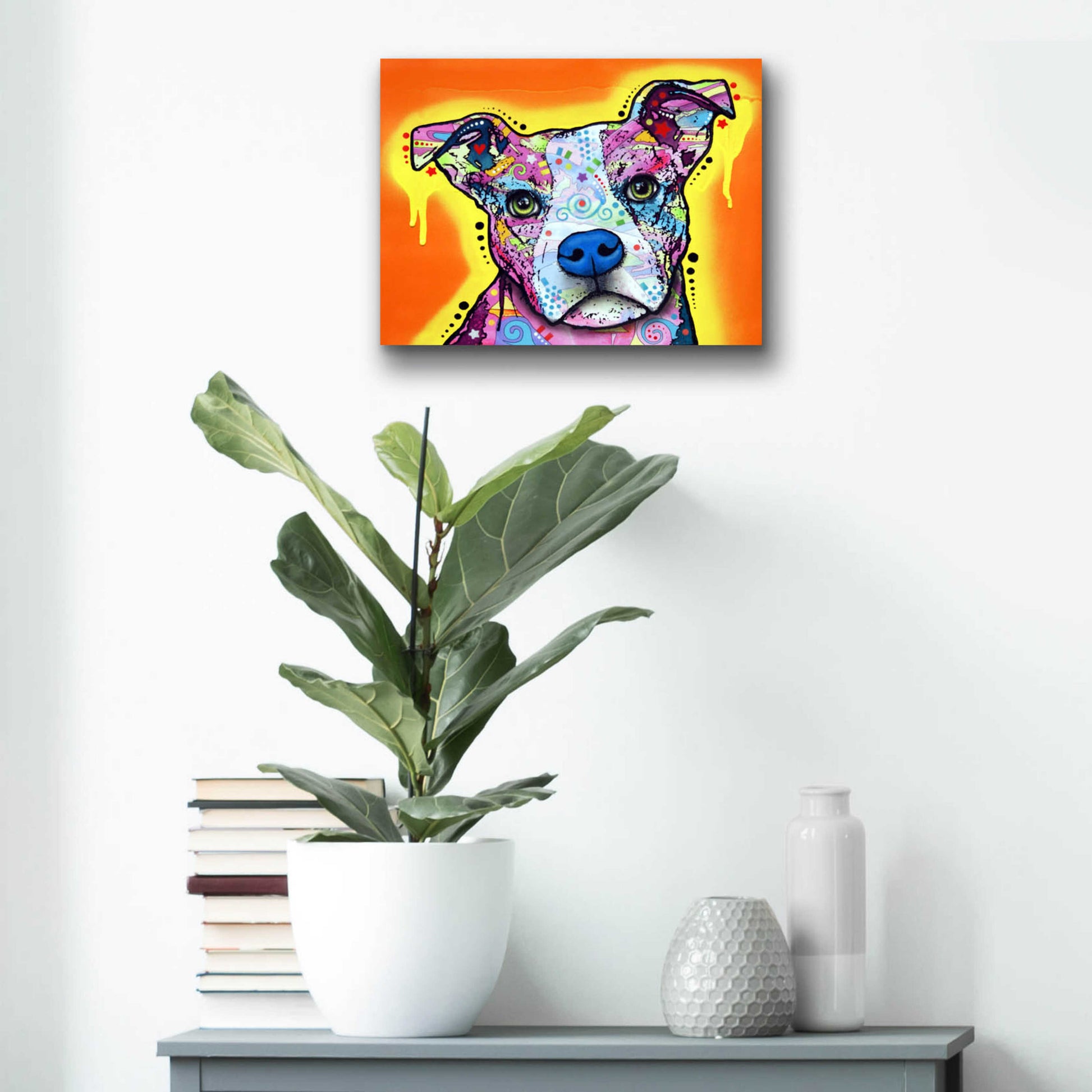 Epic Art 'A Serious Pit' by Dean Russo, Acrylic Glass Wall Art,16x12