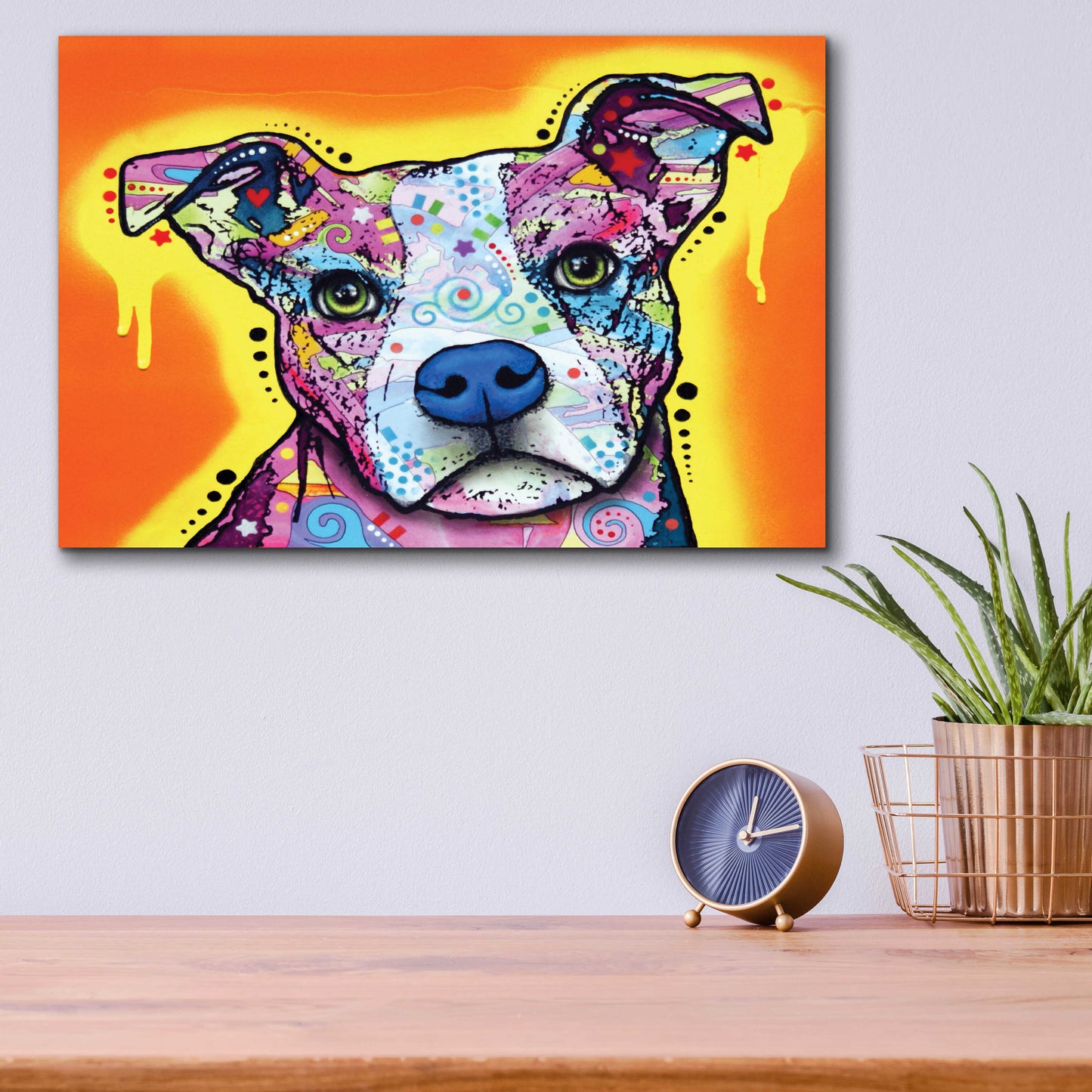 Epic Art 'A Serious Pit' by Dean Russo, Acrylic Glass Wall Art,16x12