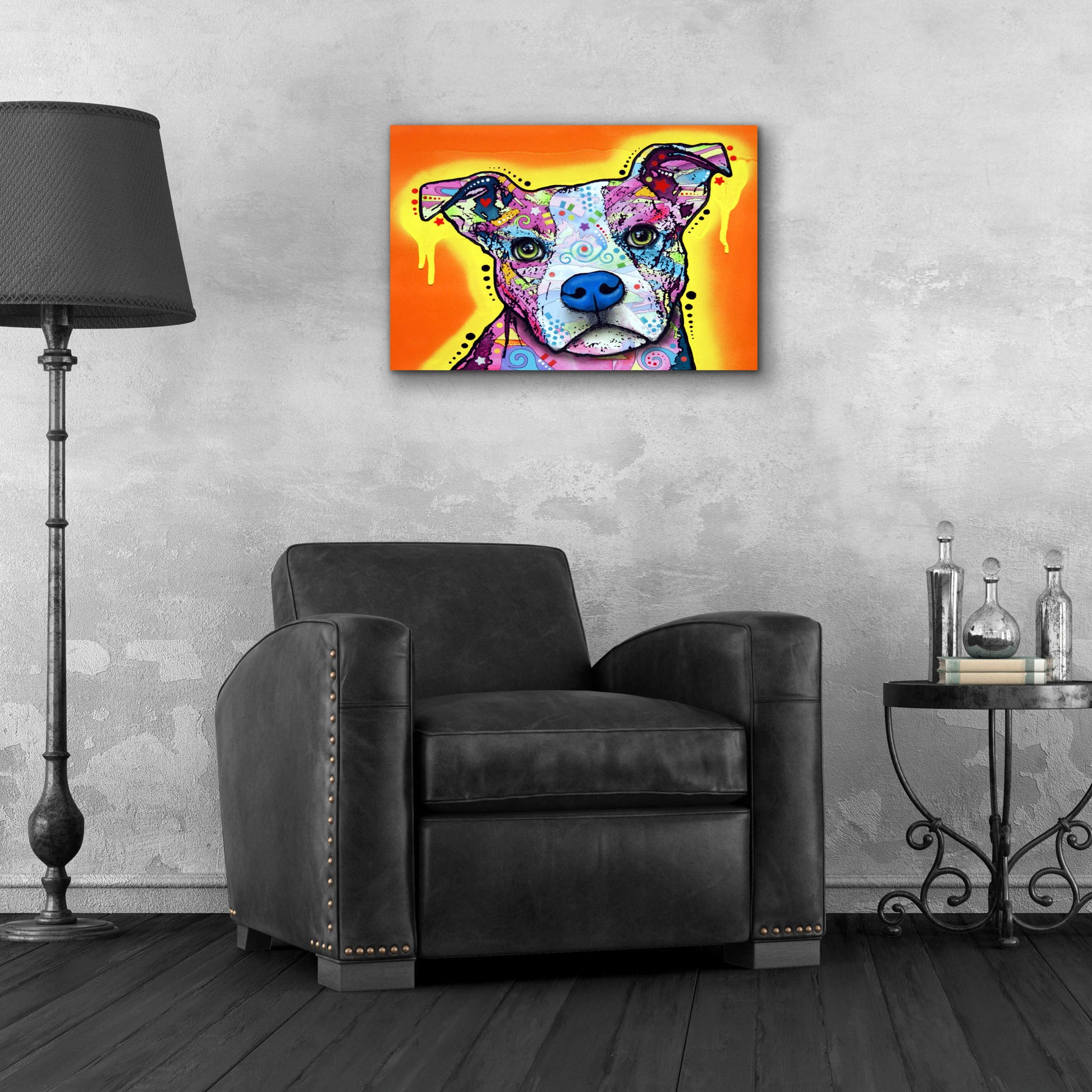 Epic Art 'A Serious Pit' by Dean Russo, Acrylic Glass Wall Art,24x16