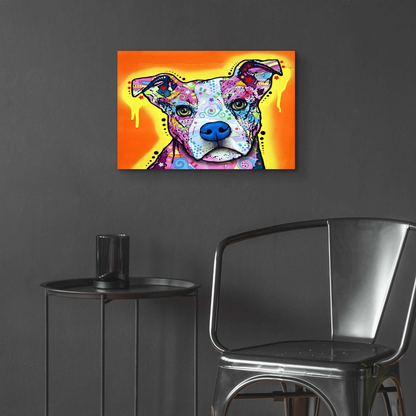 Epic Art 'A Serious Pit' by Dean Russo, Acrylic Glass Wall Art,24x16