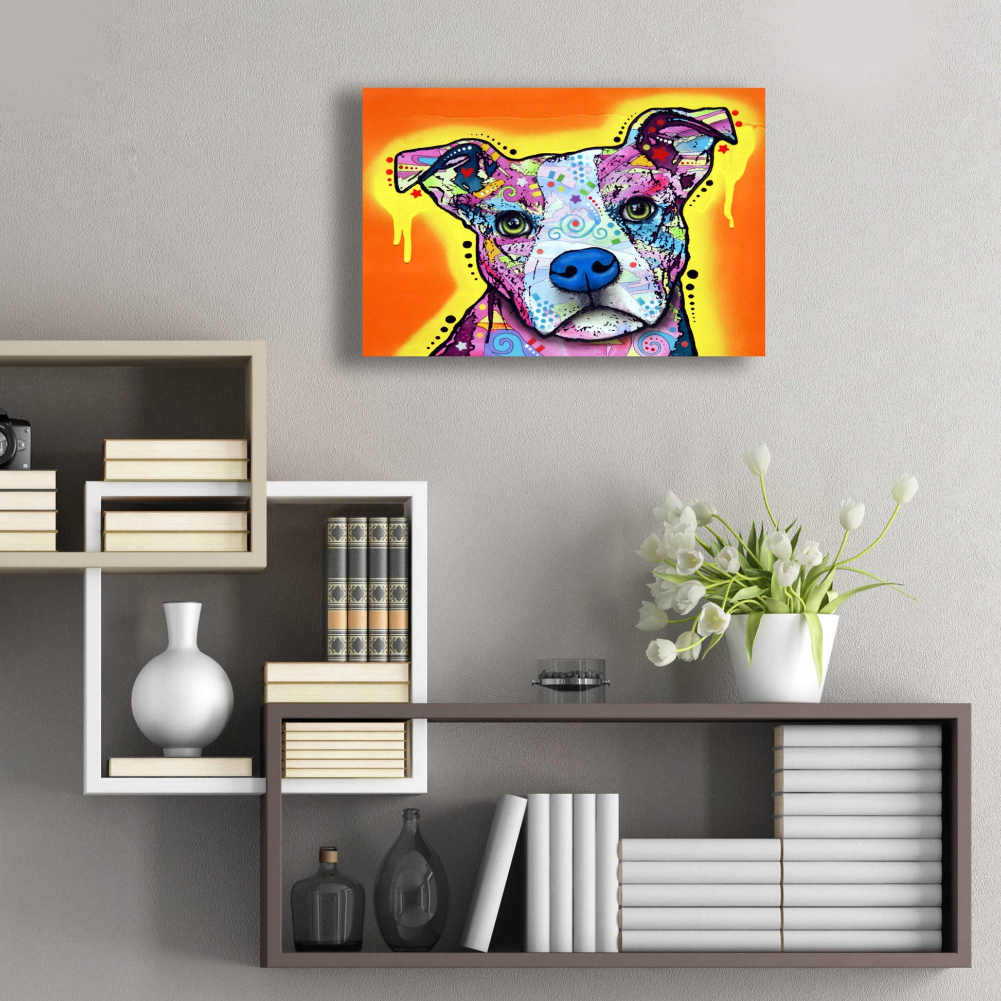 Epic Art 'A Serious Pit' by Dean Russo, Acrylic Glass Wall Art,24x16