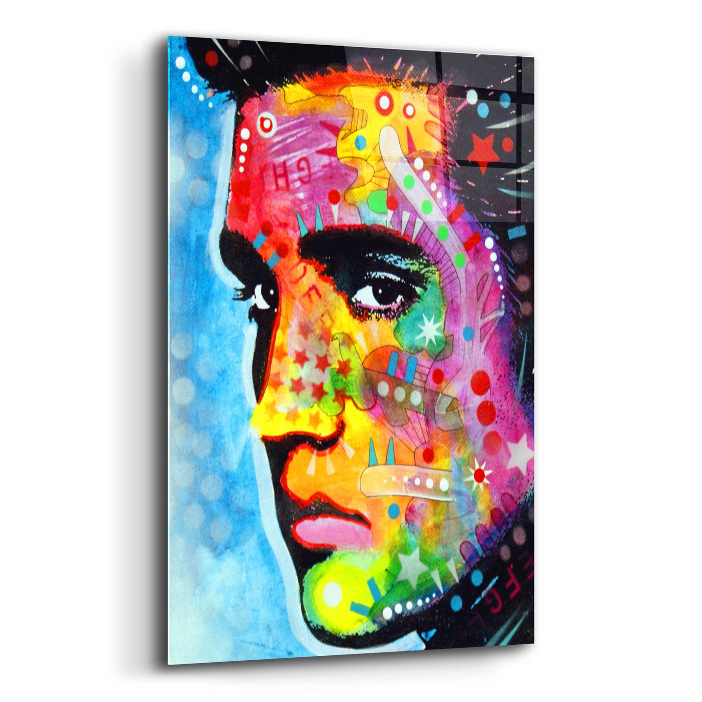 Epic Art 'The King' by Dean Russo, Acrylic Glass Wall Art,12x16