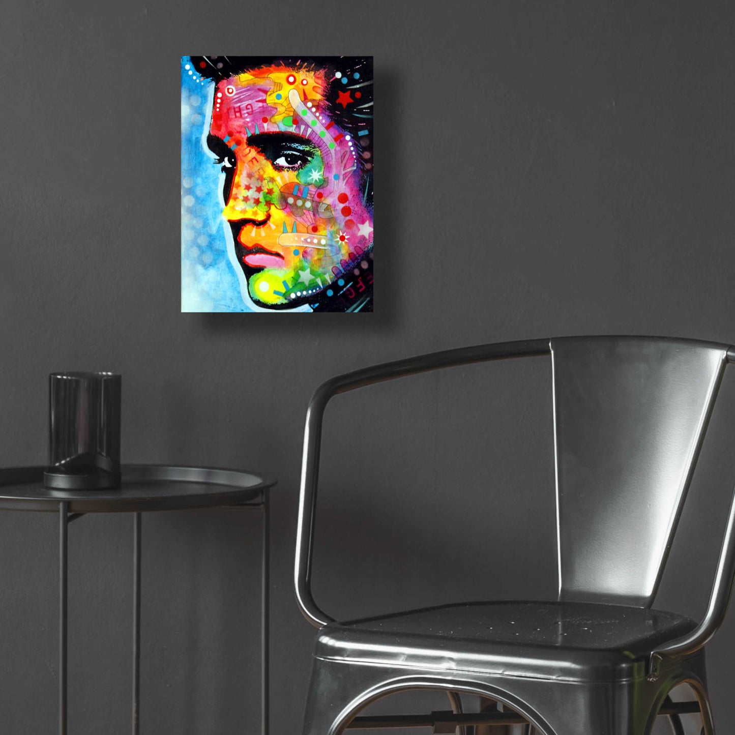 Epic Art 'The King' by Dean Russo, Acrylic Glass Wall Art,12x16