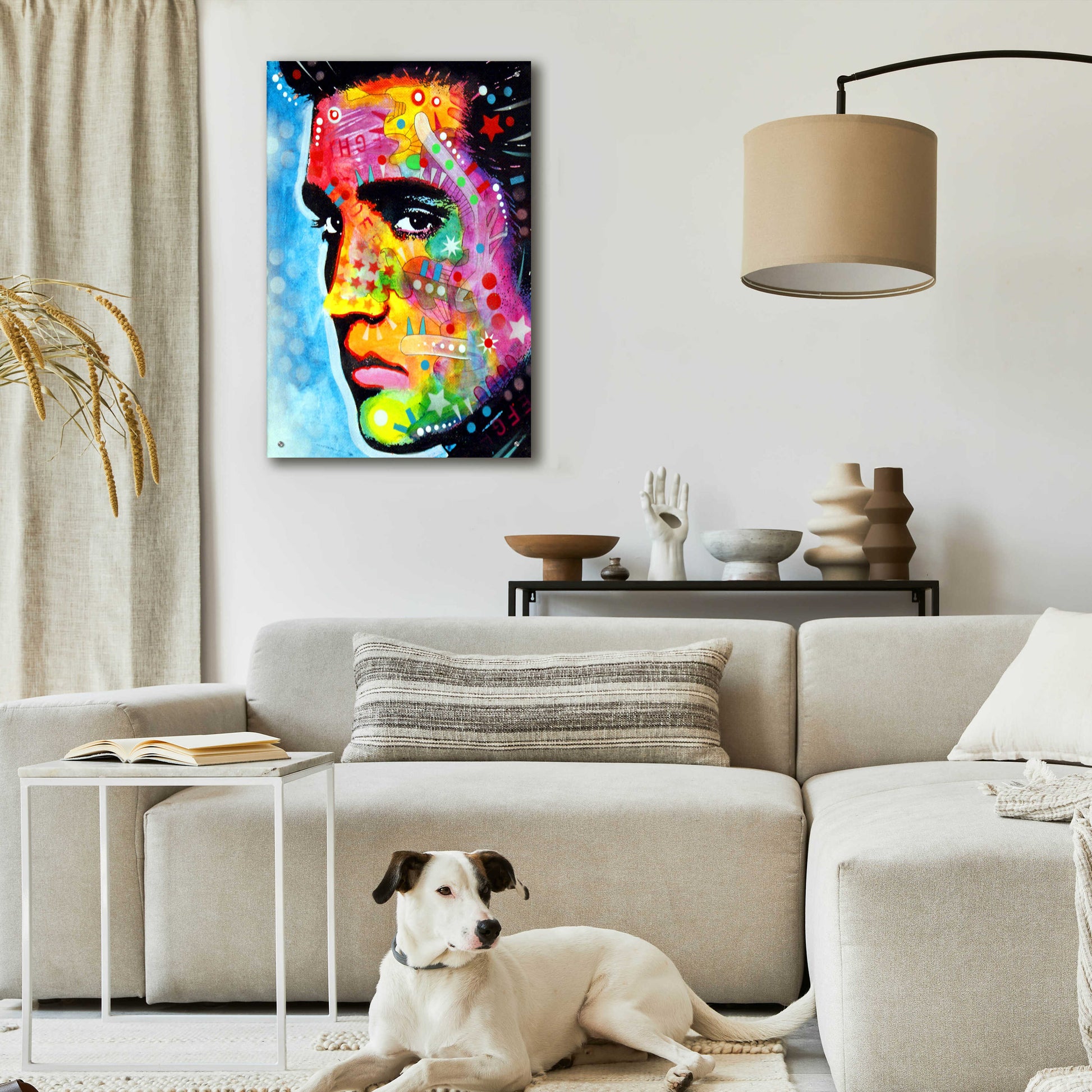 Epic Art 'The King' by Dean Russo, Acrylic Glass Wall Art,24x36