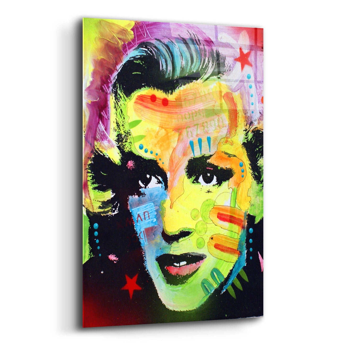 Epic Art 'Marilyn Monroe I' by Dean Russo, Acrylic Glass Wall Art,12x16