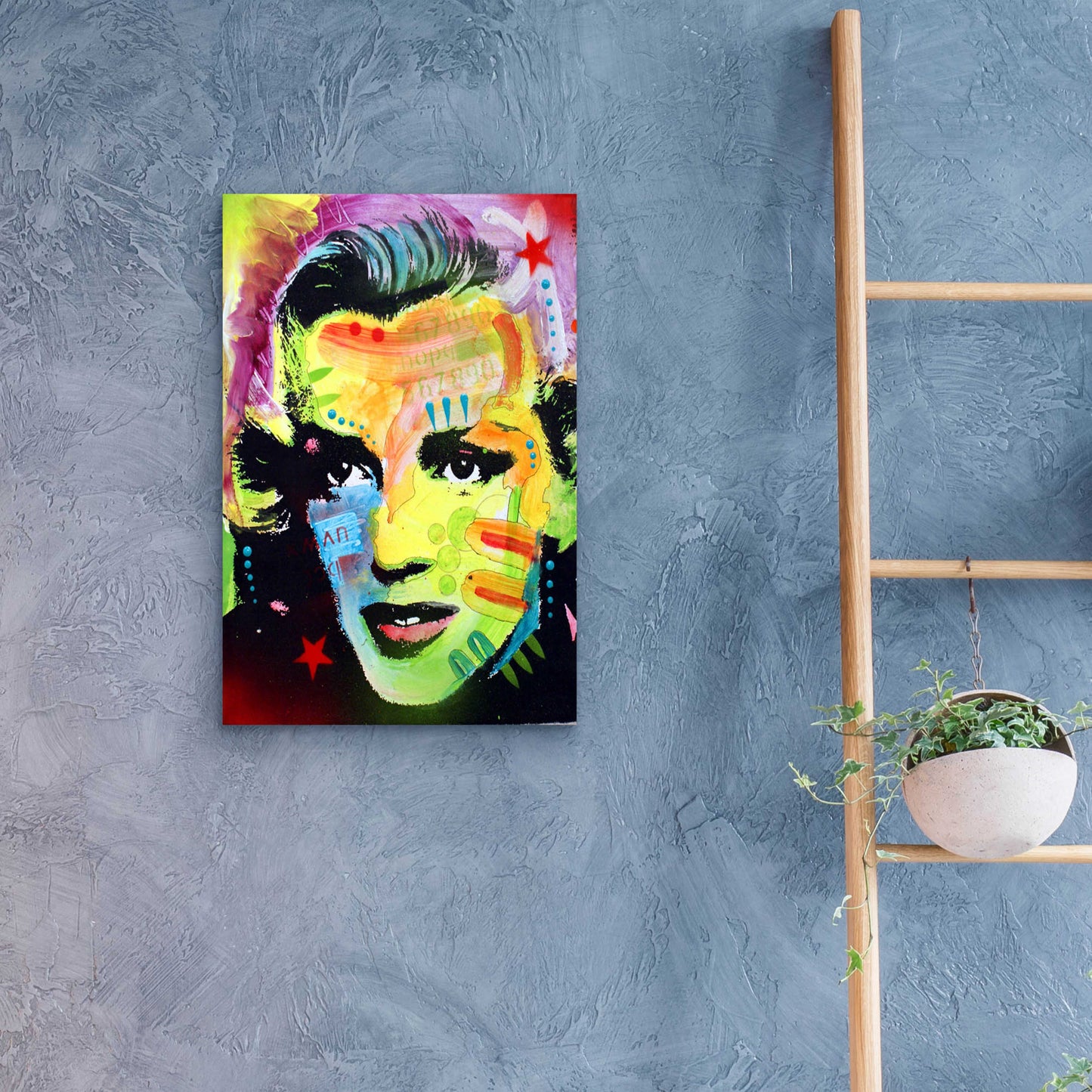 Epic Art 'Marilyn Monroe I' by Dean Russo, Acrylic Glass Wall Art,16x24