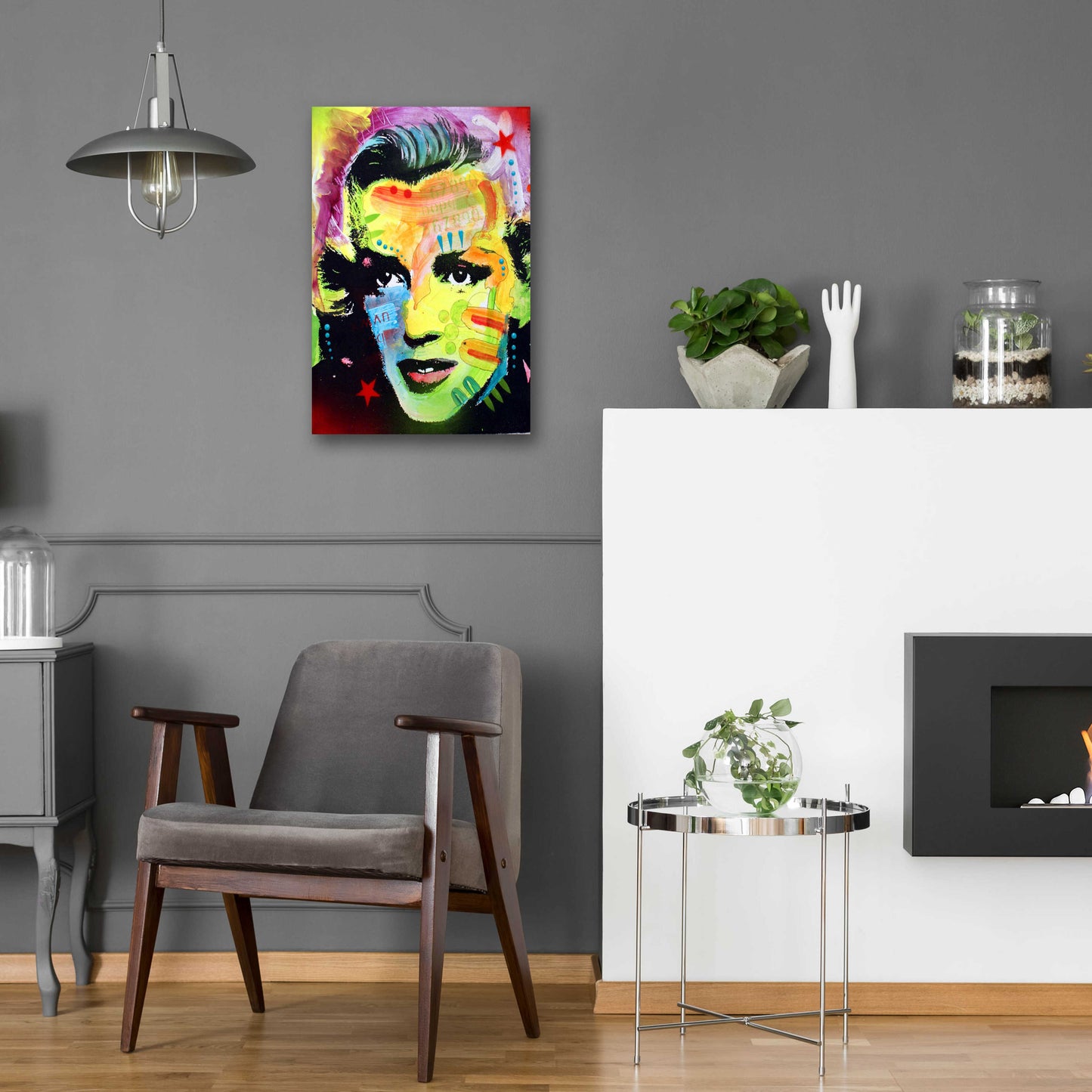 Epic Art 'Marilyn Monroe I' by Dean Russo, Acrylic Glass Wall Art,16x24