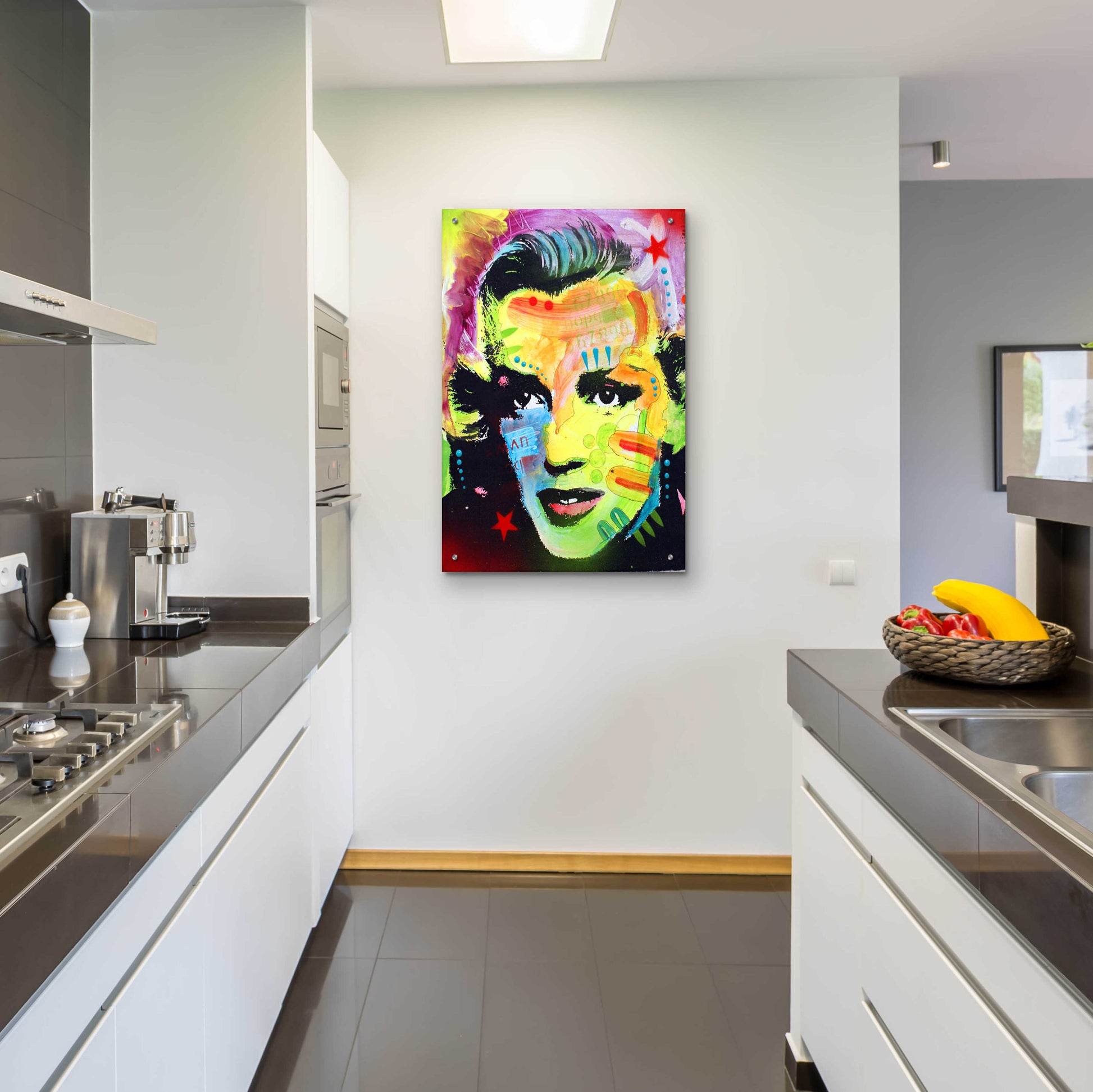 Epic Art 'Marilyn Monroe I' by Dean Russo, Acrylic Glass Wall Art,24x36