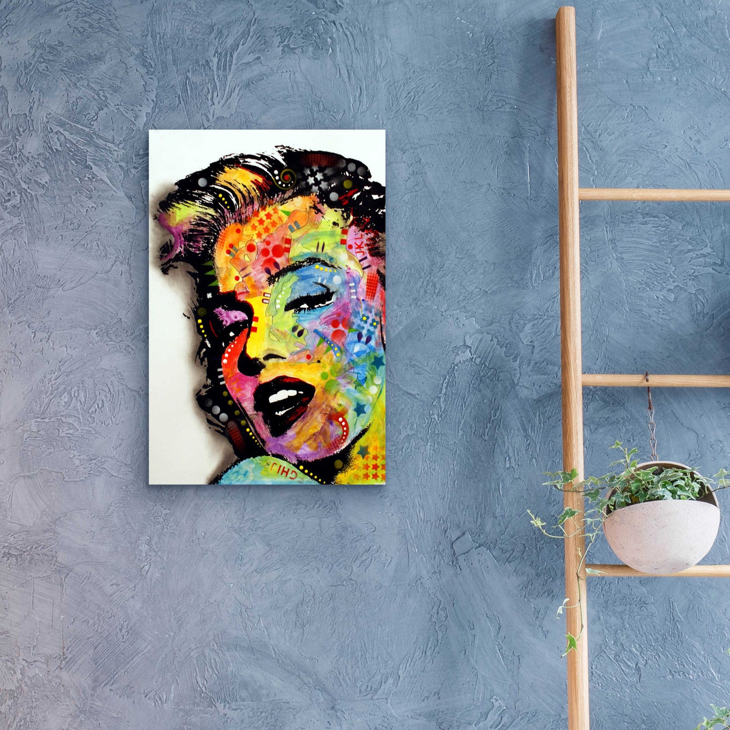 Epic Art 'Marilyn Monroe Ii' by Dean Russo, Acrylic Glass Wall Art,16x24