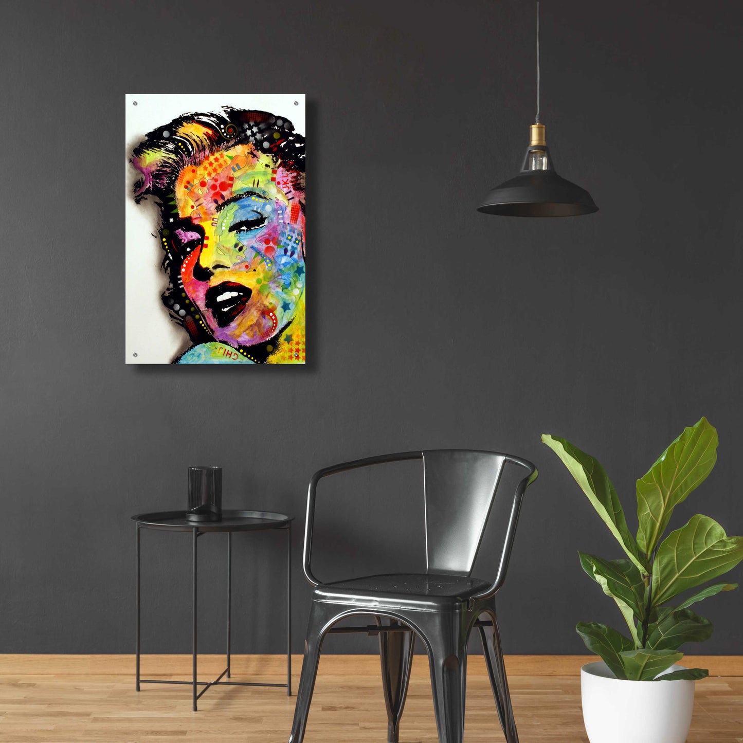 Epic Art 'Marilyn Monroe Ii' by Dean Russo, Acrylic Glass Wall Art,24x36