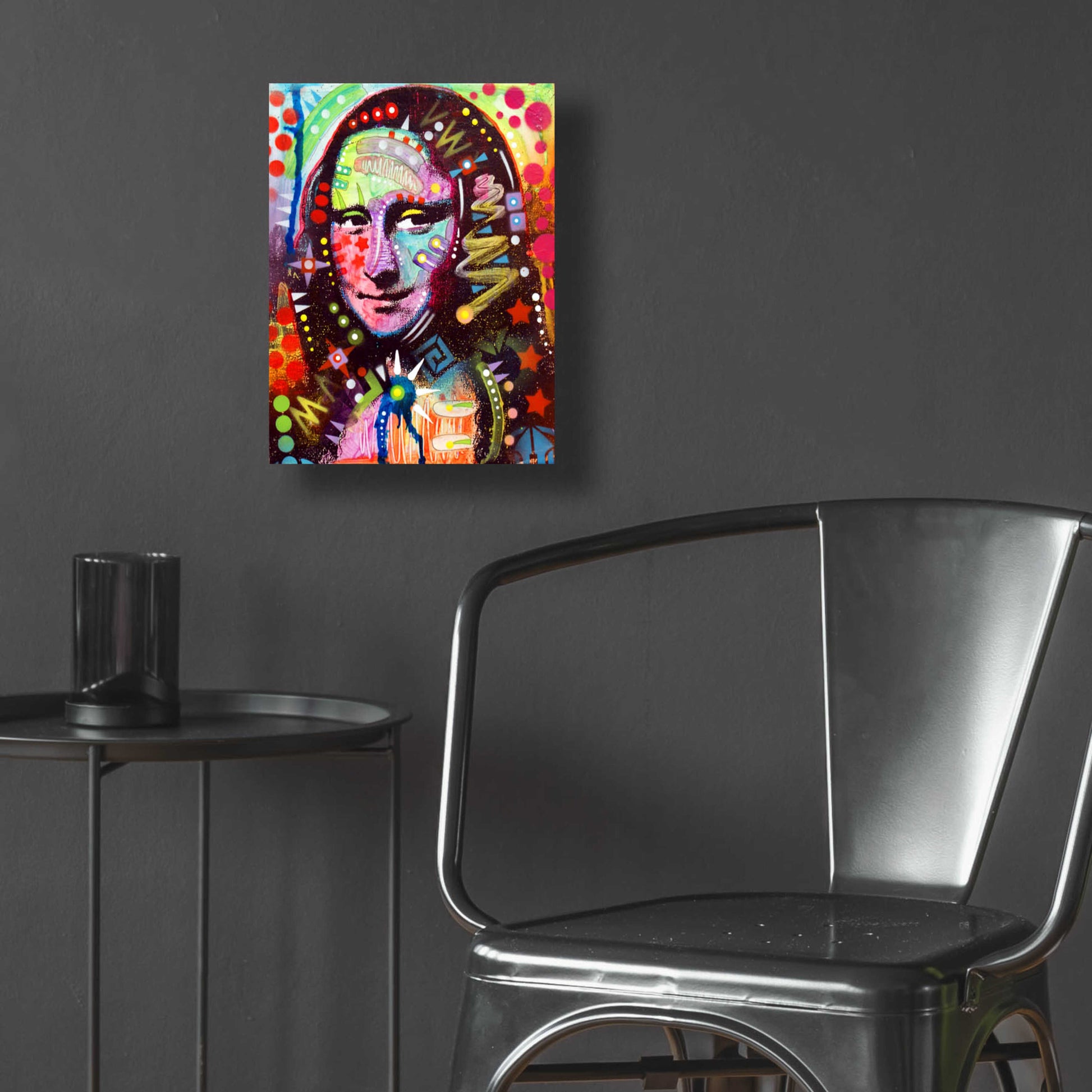 Epic Art 'Mona Lisa' by Dean Russo, Acrylic Glass Wall Art,12x16