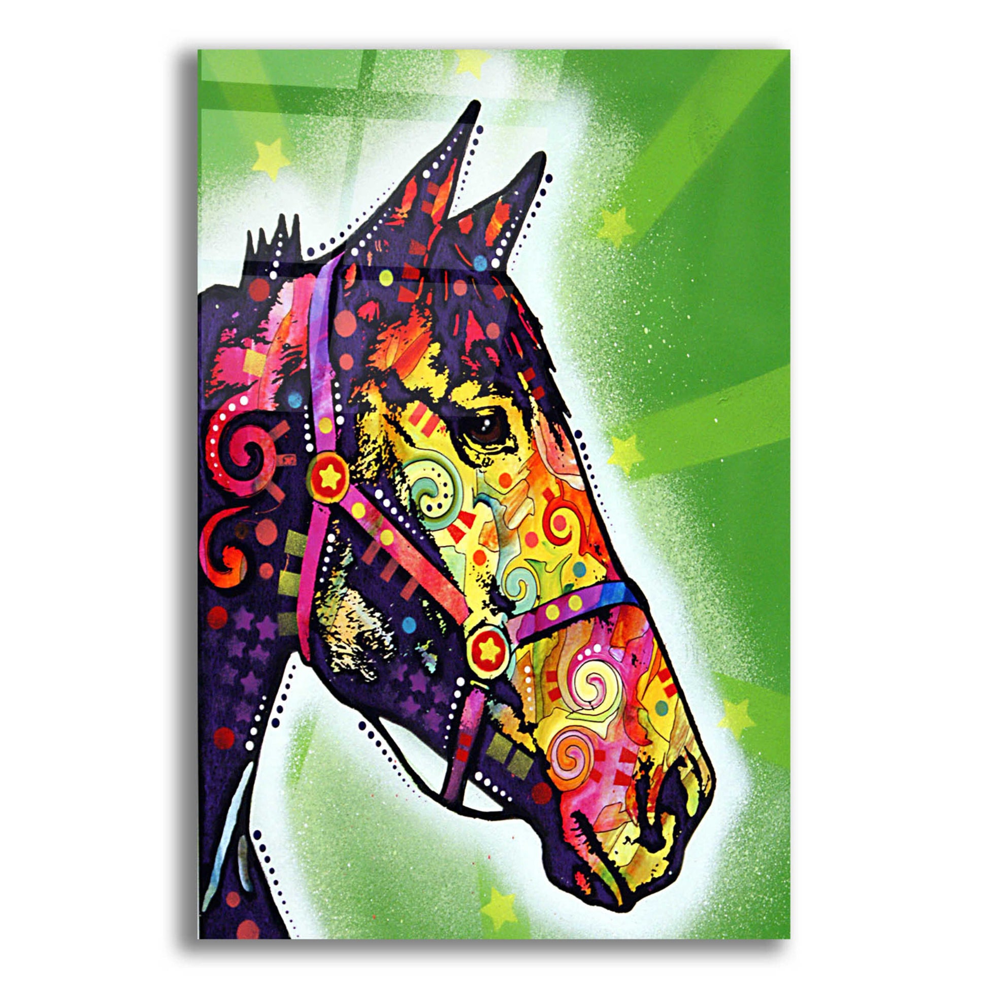 Epic Art 'Horse 2' by Dean Russo, Acrylic Glass Wall Art
