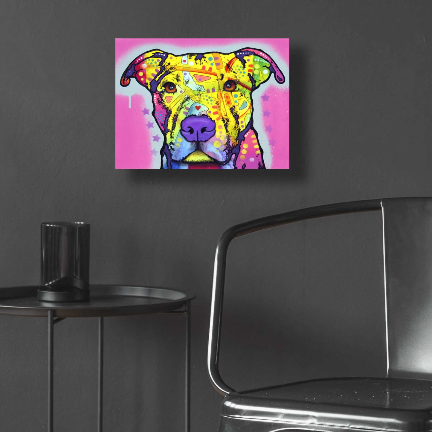 Epic Art 'Focused Pit' by Dean Russo, Acrylic Glass Wall Art,16x12