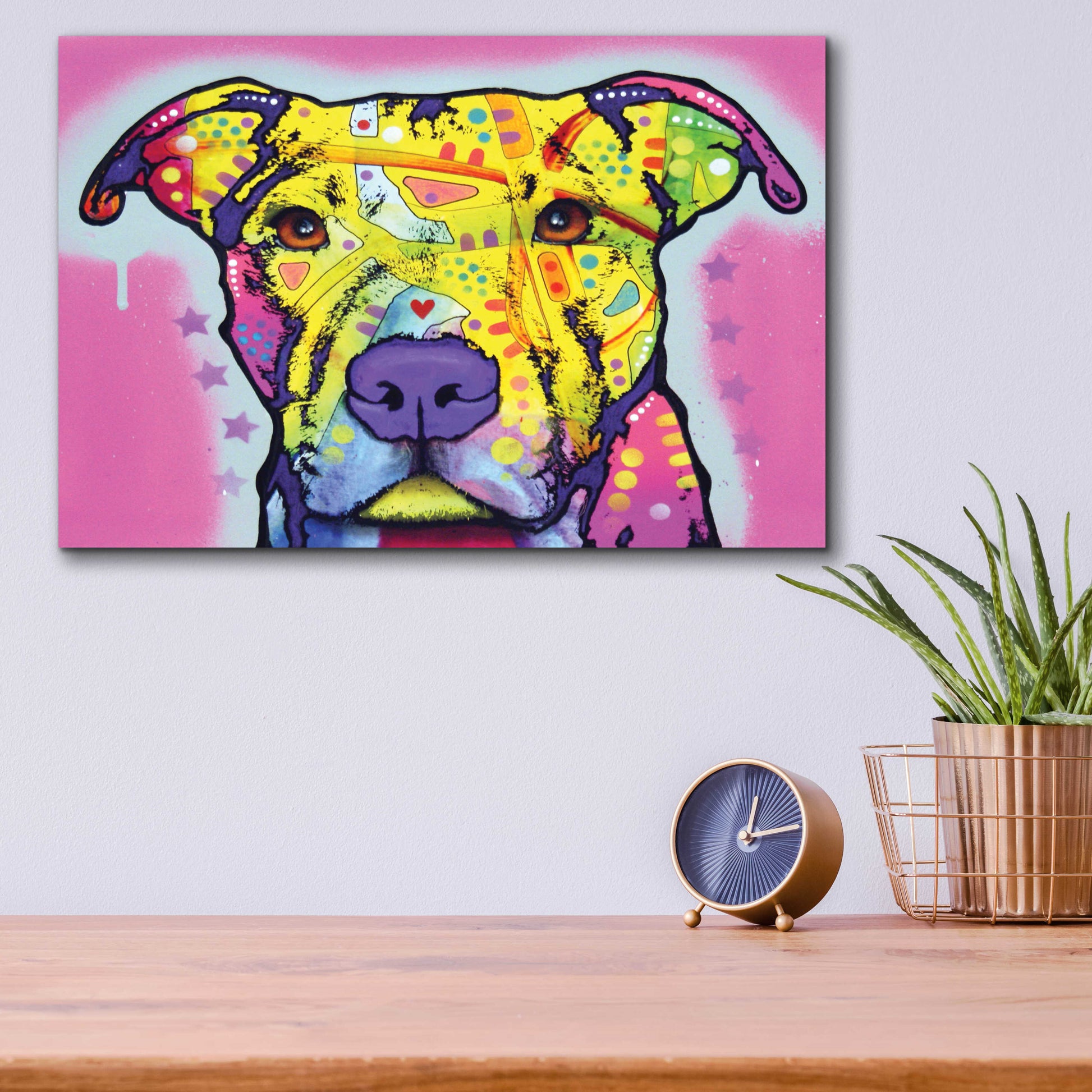 Epic Art 'Focused Pit' by Dean Russo, Acrylic Glass Wall Art,16x12