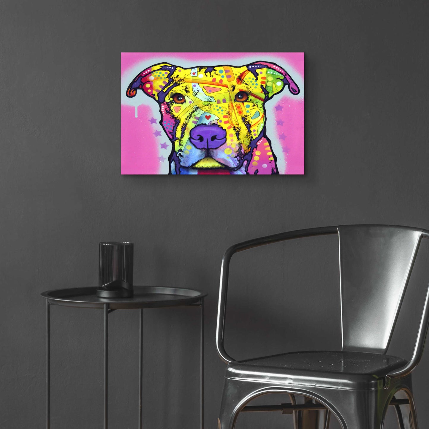 Epic Art 'Focused Pit' by Dean Russo, Acrylic Glass Wall Art,24x16