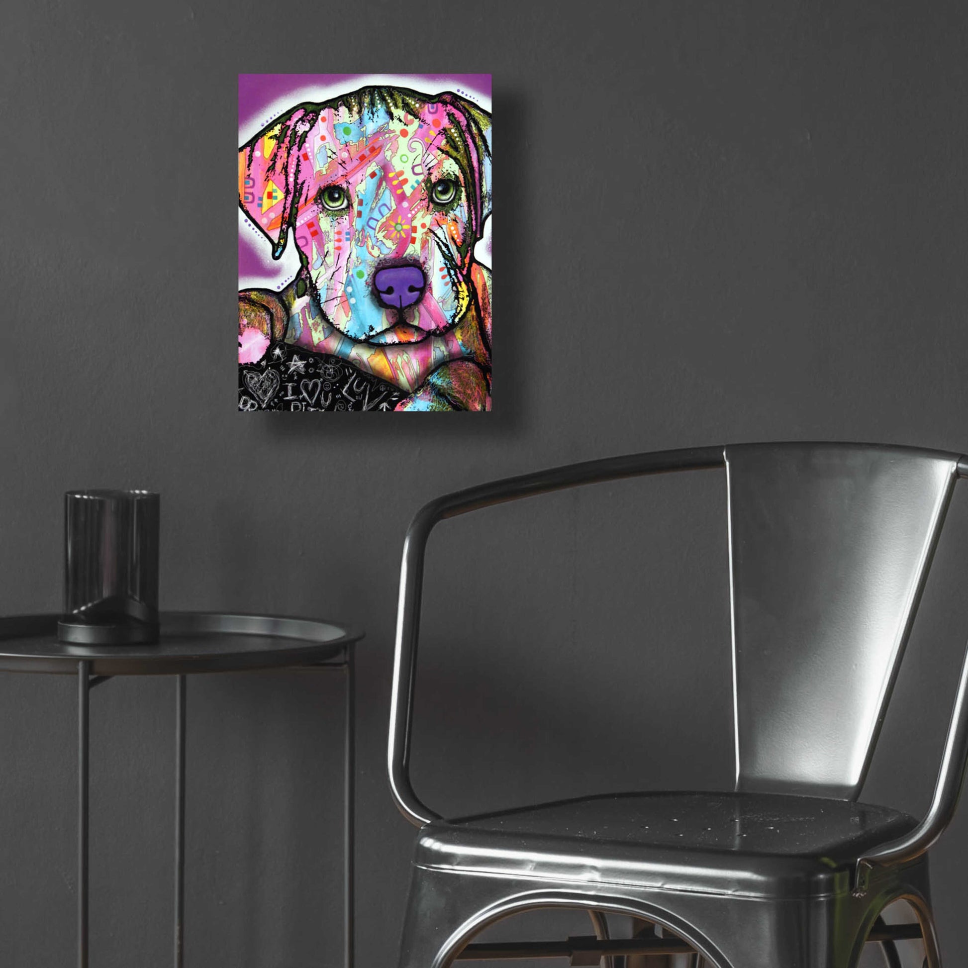 Epic Art 'Baby Pit' by Dean Russo, Acrylic Glass Wall Art,12x16