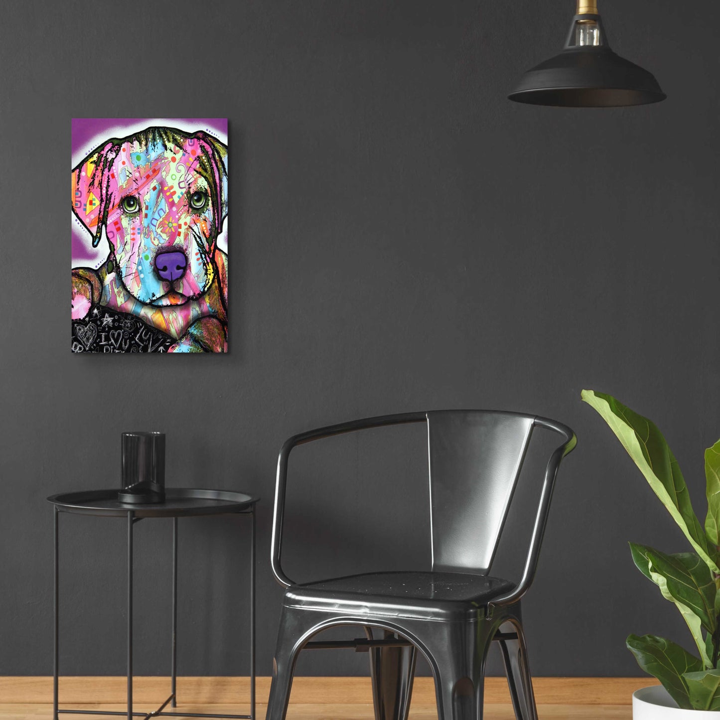 Epic Art 'Baby Pit' by Dean Russo, Acrylic Glass Wall Art,16x24